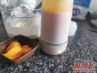 芒果酸奶冰激凌家常做法大全步骤图5