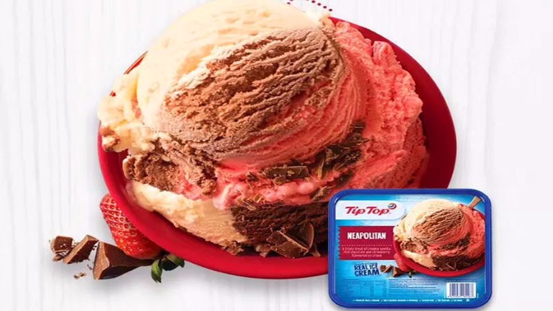 TIPTOP冰淇淋那不勒斯三色味