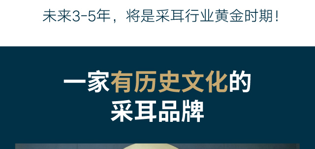 憩耳宫采耳招商海报