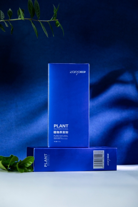 众蓉植物养发经典蓝盒