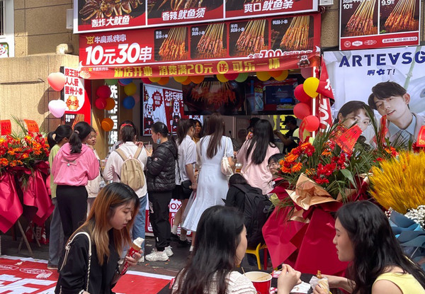 牛魔系烤串門店展示